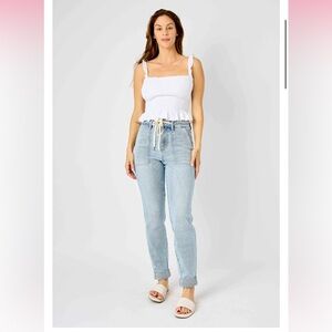 Judy Blue Jogger Denim Jeans. Size 7/28.